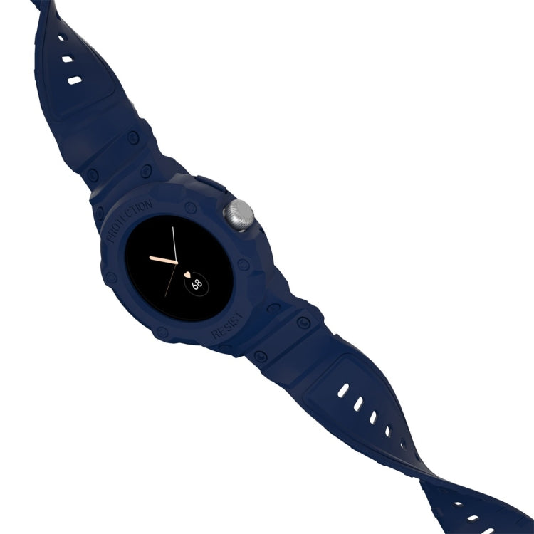 For Google Pixel Watch JUNSUNMAY Integrated TPU Adjustable Elastic Watch Band(Translucent) - Watch Bands by JUNSUNMAY | Online Shopping South Africa | PMC TechLife | Buy Now Pay Later Mobicred