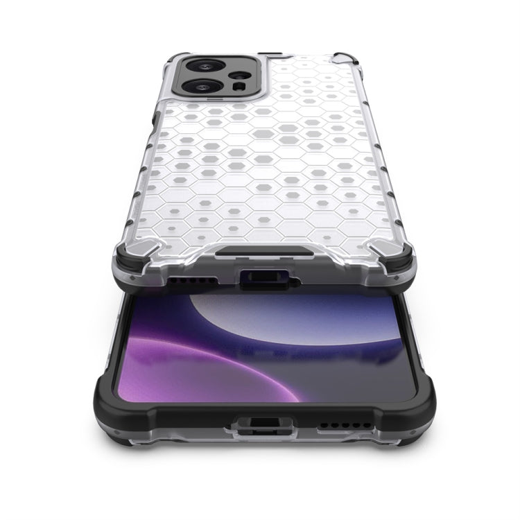 For Xiaomi Poco F5 Pro Shockproof Honeycomb Phone Case(Blue) - free shipping - PMC TechLife - Order now!
