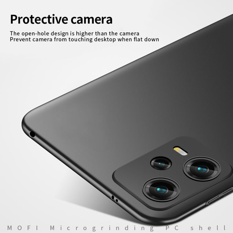 For Xiaomi Redmi Note 12 5G Global MOFI Frosted PC Ultra-thin Hard Phone Case(Red) - free shipping - PMC TechLife - Order now!