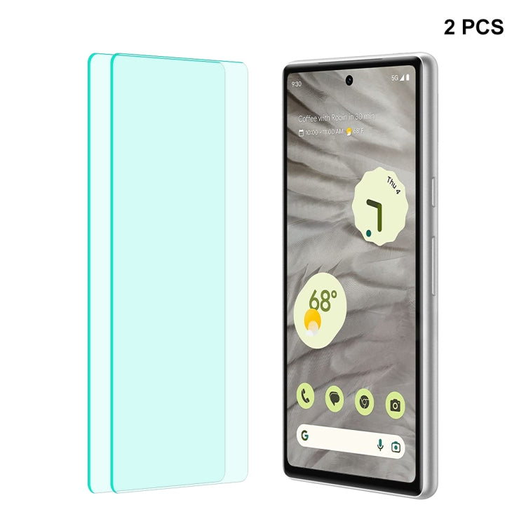 2pcs For Google Pixel 7A ENKAY 0.26mm 9H 2.5D High Aluminum-silicon Tempered Glass Film - free shipping - PMC TechLife - Order now!