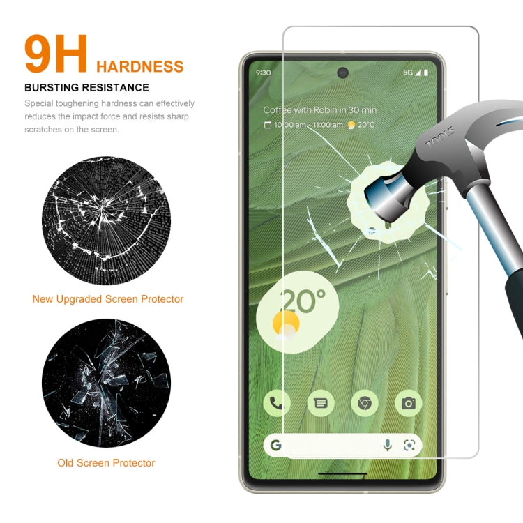 2pcs For Google Pixel 7A ENKAY 0.26mm 9H 2.5D High Aluminum-silicon Tempered Glass Film - free shipping - PMC TechLife - Order now!