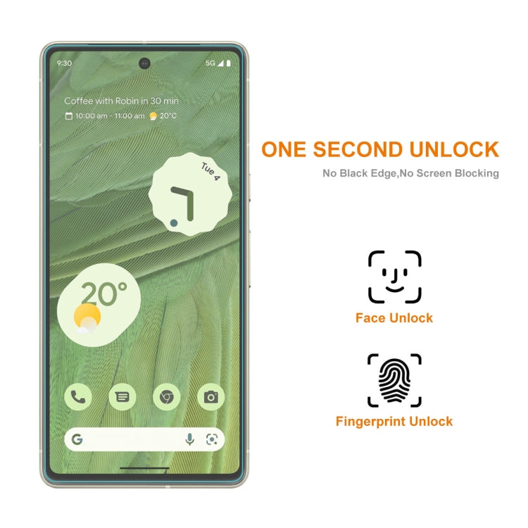 2pcs For Google Pixel 7A ENKAY 0.26mm 9H 2.5D High Aluminum-silicon Tempered Glass Film - free shipping - PMC TechLife - Order now!