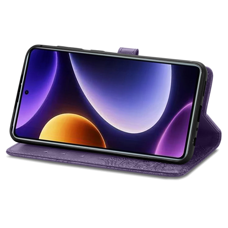 For Xiaomi Poco F5 Mandala Flower Embossed Leather Phone Case(Purple) - free shipping - PMC TechLife - Order now!
