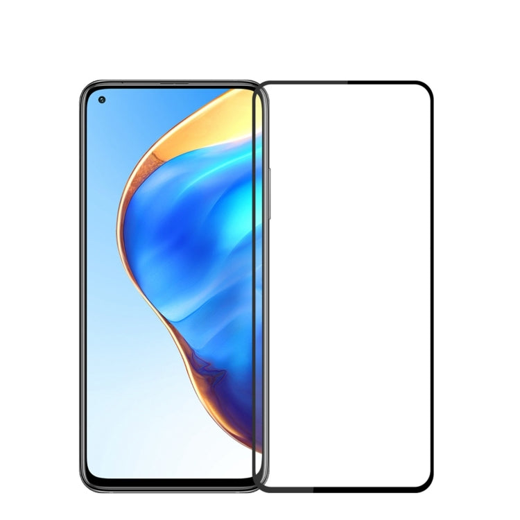 For Realme Narzo 60 PINWUYO 9H 2.5D Full Screen Tempered Glass Film(Black) - Realme Tempered Glass by PINWUYO | Online Shopping South Africa | PMC TechLife | Buy Now Pay Later Mobicred