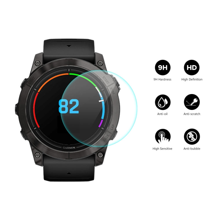 For Garmin Epix Pro Gen 2 51mm 5pcs ENKAY 0.2mm 9H Tempered Glass Screen Protector Watch Film - Screen Protector by ENKAY | Online Shopping South Africa | PMC TechLife