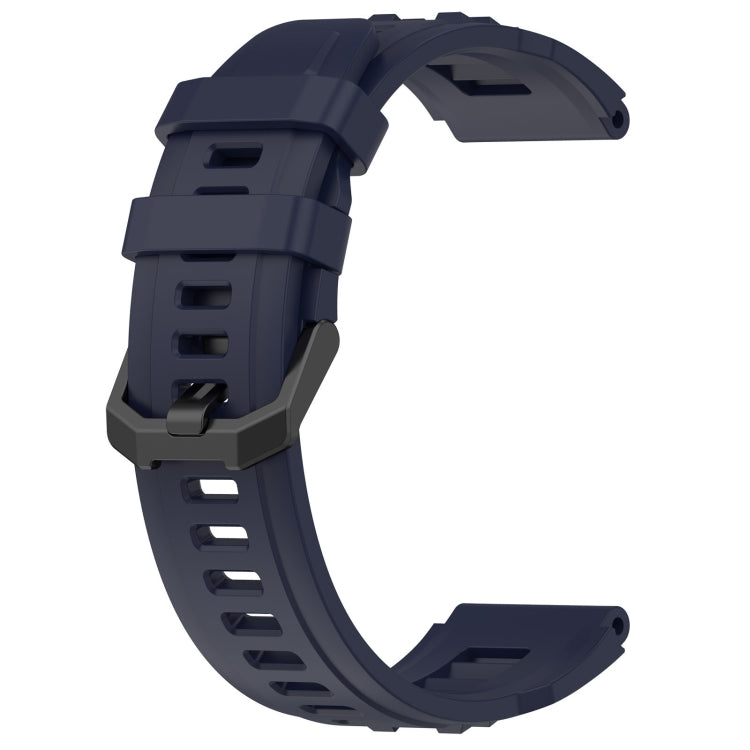 For Amazfit T-Rex Ultra Silicone Sports Watch Band(Midnight Blue) - Watch Bands by PMC TechLife | Online Shopping South Africa | PMC TechLife