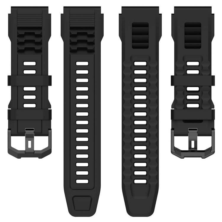 For Amazfit T-Rex Ultra Silicone Sports Watch Band(Grey) - Watch Bands by PMC TechLife | Online Shopping South Africa | PMC TechLife