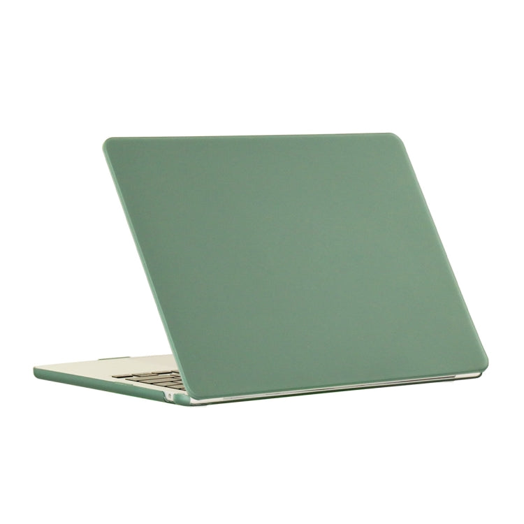 For MacBook Air 15.3 (A2941) ENKAY Hat-Prince Matte Protective Case Cover Hard Shell(Dark Green) - MacBook Air Cases by ENKAY | Online Shopping South Africa | PMC TechLife | Buy Now Pay Later Mobicred