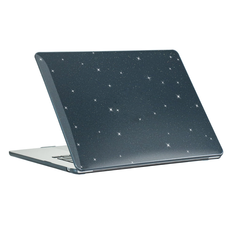 For MacBook Air 15.3 (A2941) ENKAY Hat-Prince Bling Crystal Protective Case Cover Hard Shell(Black) - MacBook Air Cases by ENKAY | Online Shopping South Africa | PMC TechLife | Buy Now Pay Later Mobicred