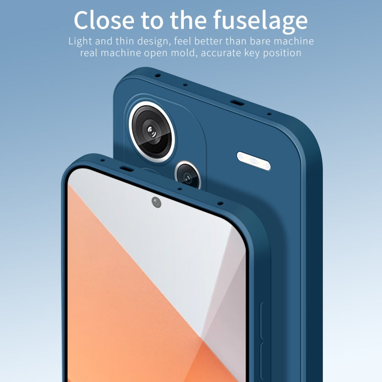 For Xiaomi Redmi Note 13 Pro+ PINWUYO Sense Series Liquid Silicone TPU Phone Case(Blue) - free shipping - PMC TechLife - Order now!