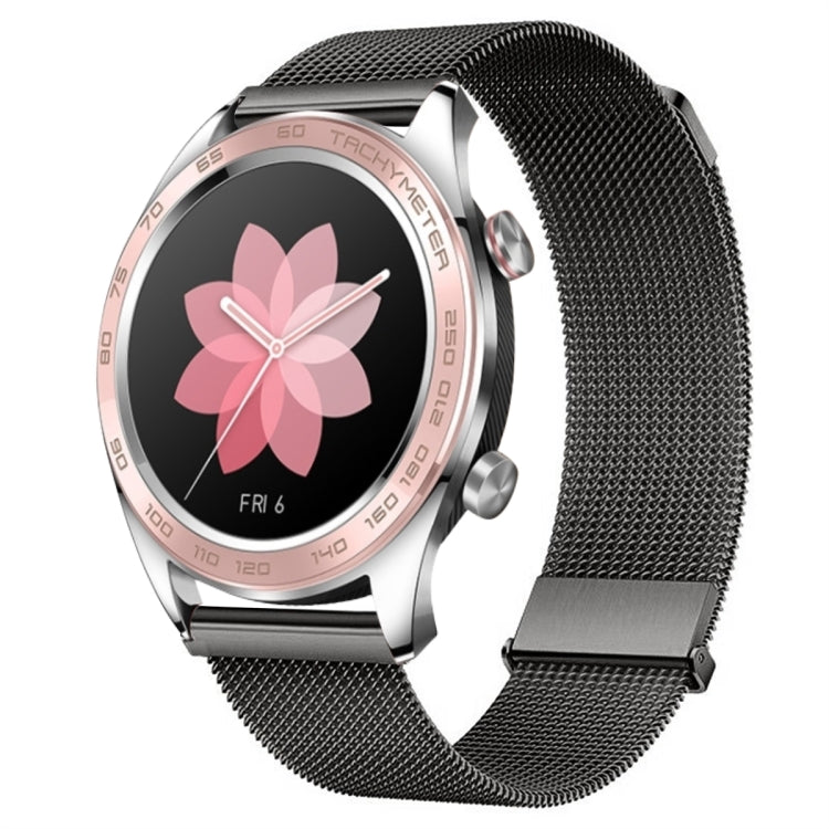 For Honor Watch Dream Milan Double Magnetic Steel Mesh Watch Band(Gray) - Watch Bands by PMC TechLife | Online Shopping South Africa | PMC TechLife