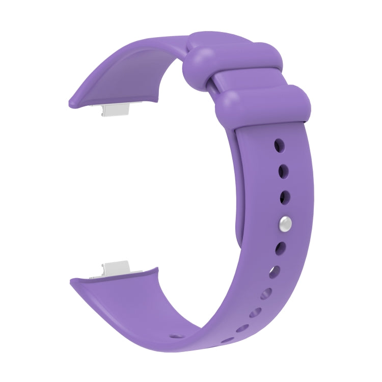 For Xiaomi Smart Band 9 Pro / 8 Pro Solid Color Reverse Buckle Silicone Watch Band(Purple) - free shipping - PMC TechLife - Order now!