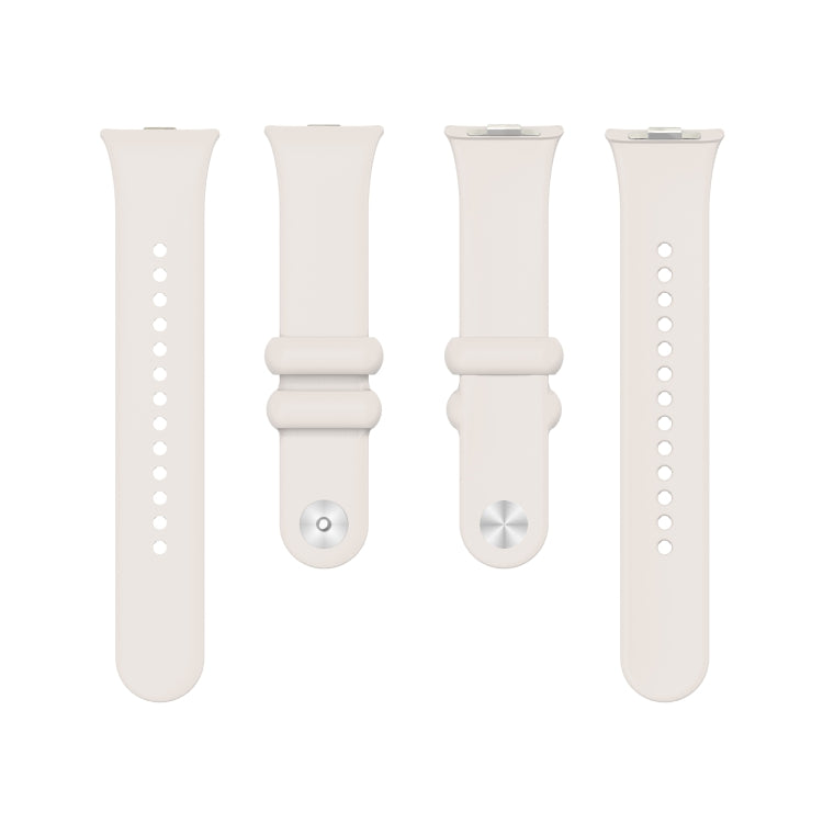 For Xiaomi Mi Band 8 Pro Solid Color Reverse Buckle Silicone Watch Band(Starlight Color) - Watch Bands by PMC TechLife | Online Shopping South Africa | PMC TechLife