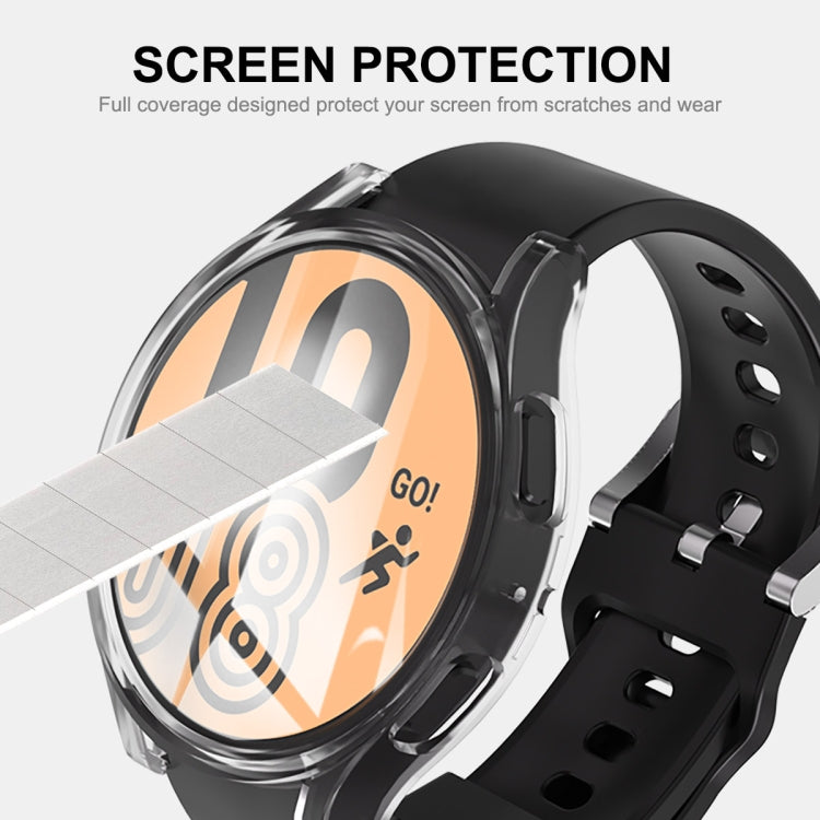 For Samsung Galaxy Watch6 40mm ENKAY Hat-Prince Full Coverage Transparent Soft TPU Case with Screen Protection - Watch Cases by ENKAY | Online Shopping South Africa | PMC TechLife