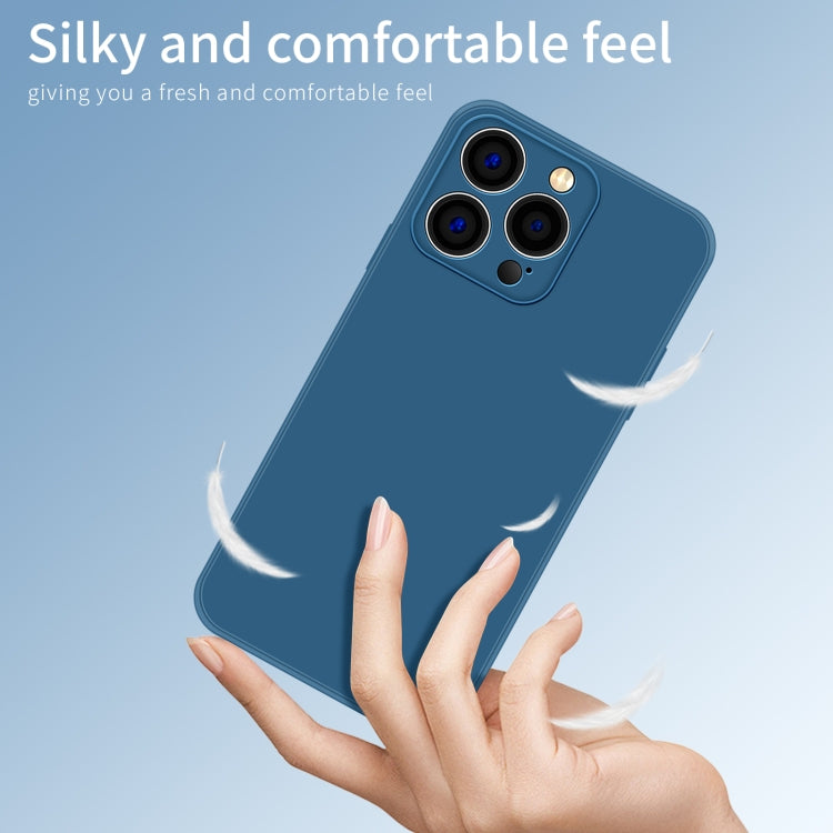 For iPhone 15 Pro PINWUYO Sense Series Liquid Silicone TPU Phone Case(Blue) - free shipping - PMC TechLife - Order now!