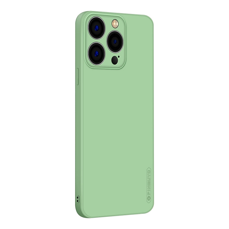 For iPhone 15 Pro PINWUYO Sense Series Liquid Silicone TPU Phone Case(Green) - free shipping - PMC TechLife - Order now!