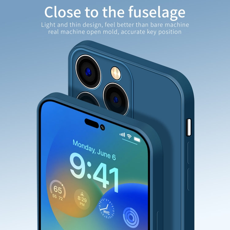 For iPhone 15 Pro Max PINWUYO Sense Series Liquid Silicone TPU Phone Case(Black) - free shipping - PMC TechLife - Order now!