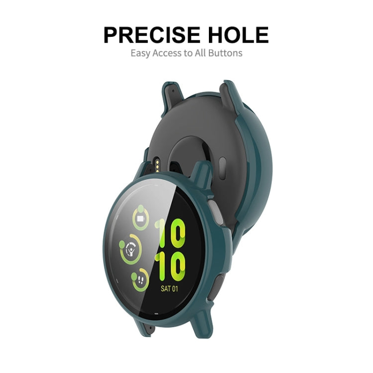 Compatible with Garmin Active 5 ENKAY Hat-Prince Full Coverage PC + Tempered Glass Film Integrated Watch Case(Black) - free shipping - PMC TechLife - Order now!