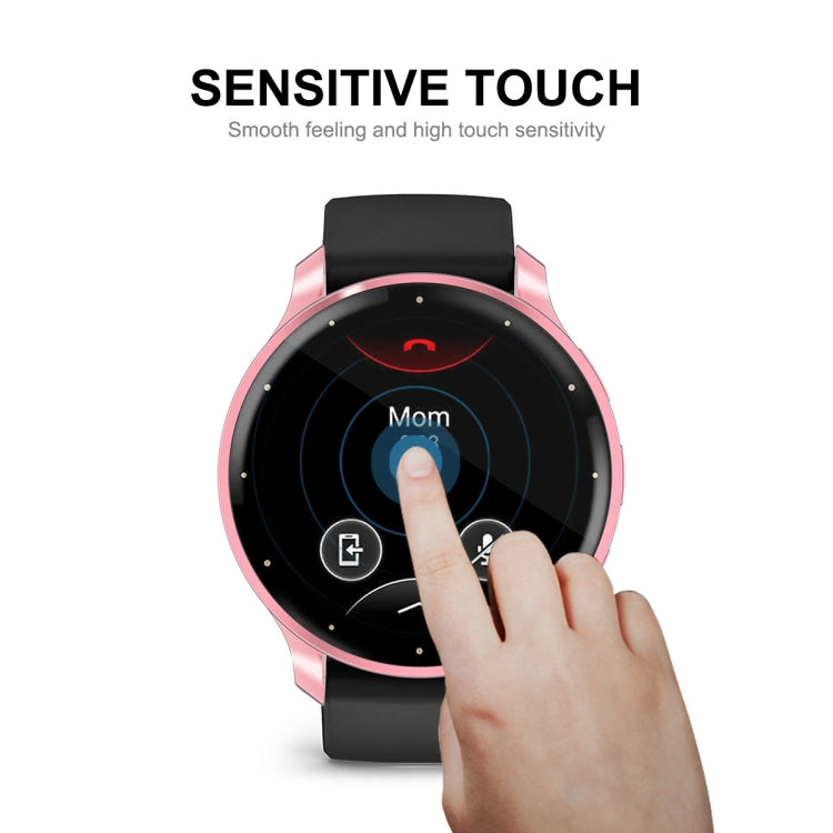 Compatible with Garmin Venu 3 ENKAY Hat-Prince Full Coverage Electroplated TPU Watch Case with Screen Protection(Silver) - Watch Cases by ENKAY | Online Shopping South Africa | PMC TechLife | Buy Now Pay Later Mobicred