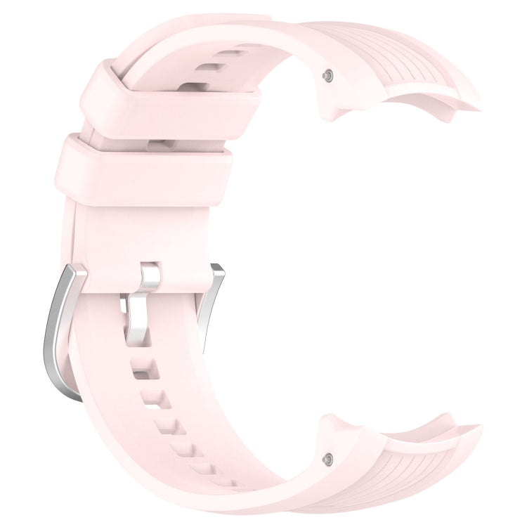 For Amazfit Balance A2286 Vertical Texture Silicone Watch Band(Pink) - Watch Bands by PMC TechLife | Online Shopping South Africa | PMC TechLife
