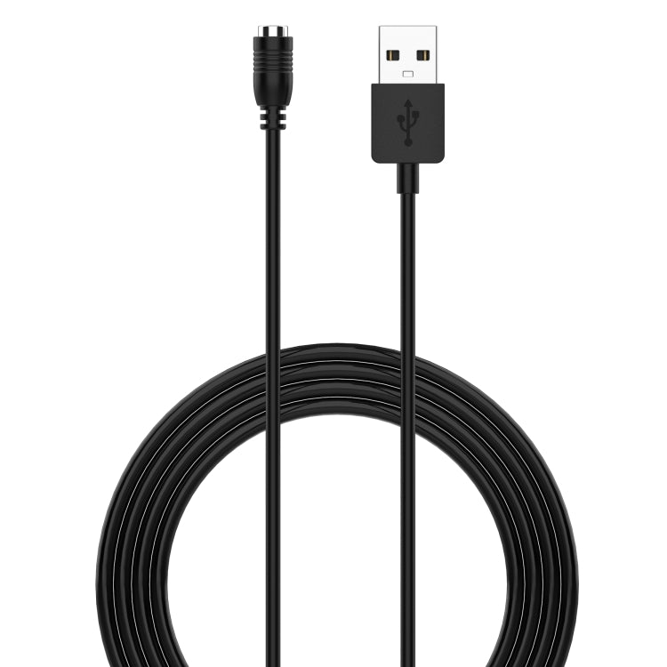 For Casio Pre-Trek F21 Smart Watch Charging Cable, length: 1m(Black) - Charger by PMC TechLife | Online Shopping South Africa | PMC TechLife