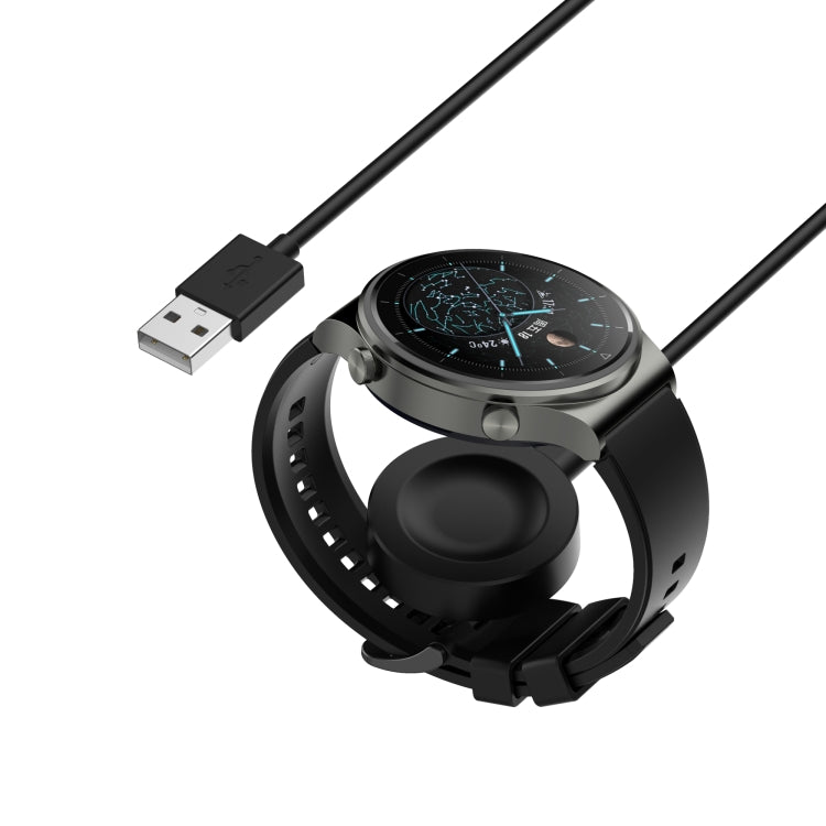 For Huawei Watch GT 4 41mm Smart Watch Magnetic Suction Split Charging Cable, Length: 1m(Black) - Charger by PMC TechLife | Online Shopping South Africa | PMC TechLife