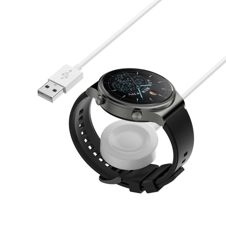 For Huawei Watch GT 4 41mm Smart Watch Magnetic Suction Split Charging Cable, Length: 1m(White) - Charger by PMC TechLife | Online Shopping South Africa | PMC TechLife