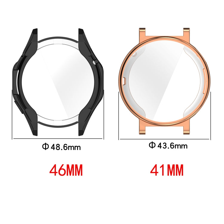 For Huawei Watch GT4 41mm Full Coverage TPU Electroplated Watch Protective Case(Silver) - Watch Cases by PMC TechLife | Online Shopping South Africa | PMC TechLife