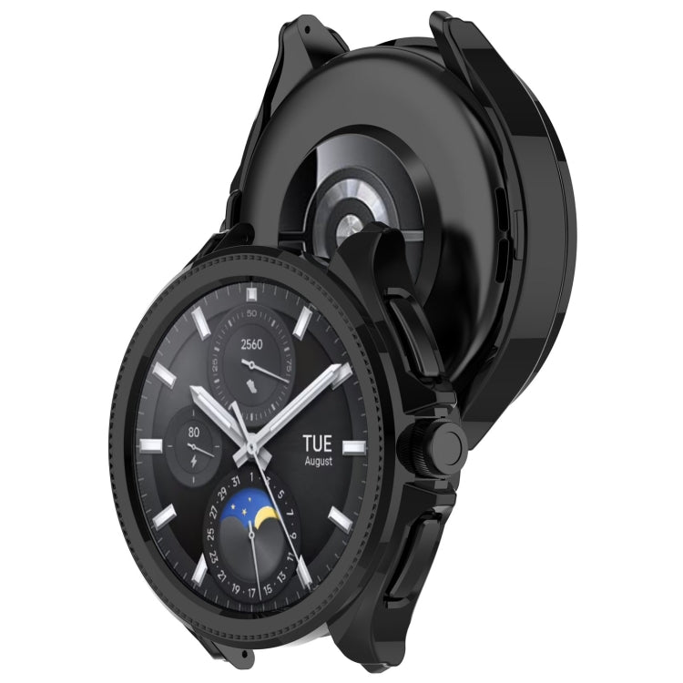 For Xiaomi Watch 2 Pro PC + Tempered Glass Integrated Smart Watch Case(Black) - Watch Cases by PMC TechLife | Online Shopping South Africa | PMC TechLife