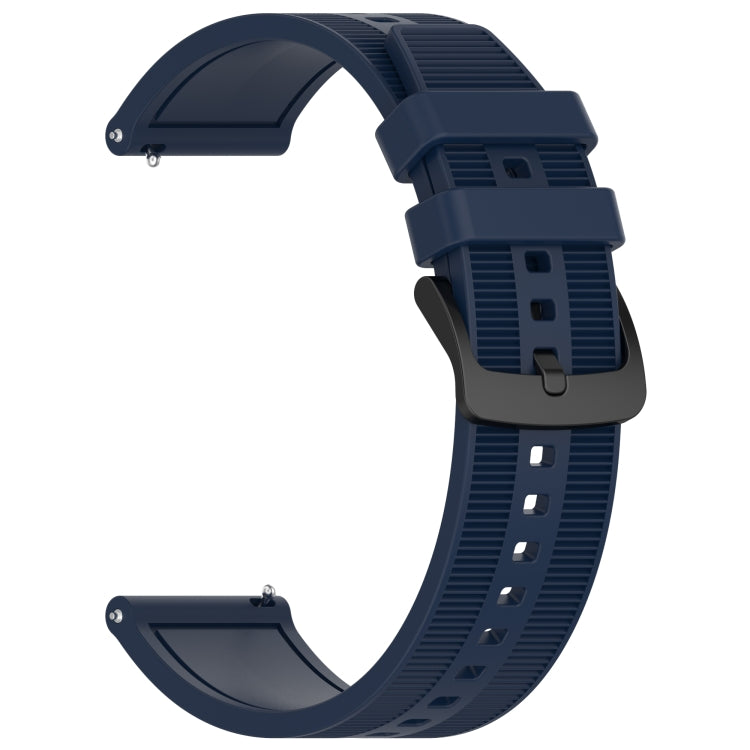 For Huawei Watch GT3 Pro 46mm 22mm Textured Silicone Solid Color Watch Band(Midnight Blue) - Watch Bands by PMC TechLife | Online Shopping South Africa | PMC TechLife