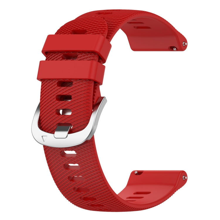 Compatible with Garmin D2 Air X10 43mm Cross Texture Silicone Watch Band(Red) - free shipping - PMC TechLife - Order now!