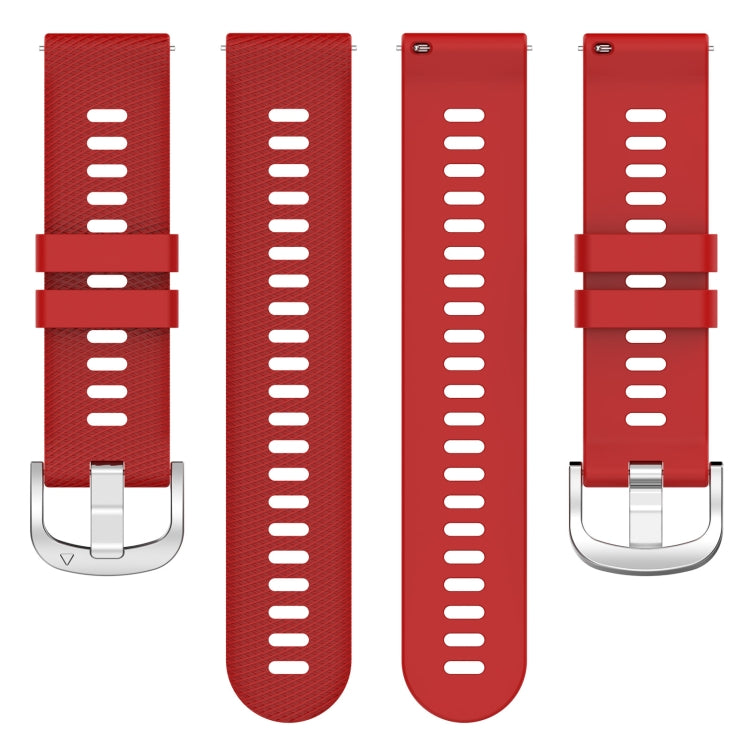 Compatible with Garmin D2 Air X10 43mm Cross Texture Silicone Watch Band(Red) - free shipping - PMC TechLife - Order now!