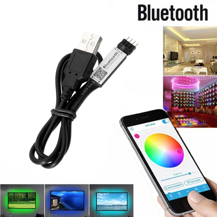 Smart RGB Bluetooth Timer Suitable LED Controller for 5V 3528 5050 RGB Light Strip - RGB Controller by PMC TechLife | Online Shopping South Africa | PMC TechLife