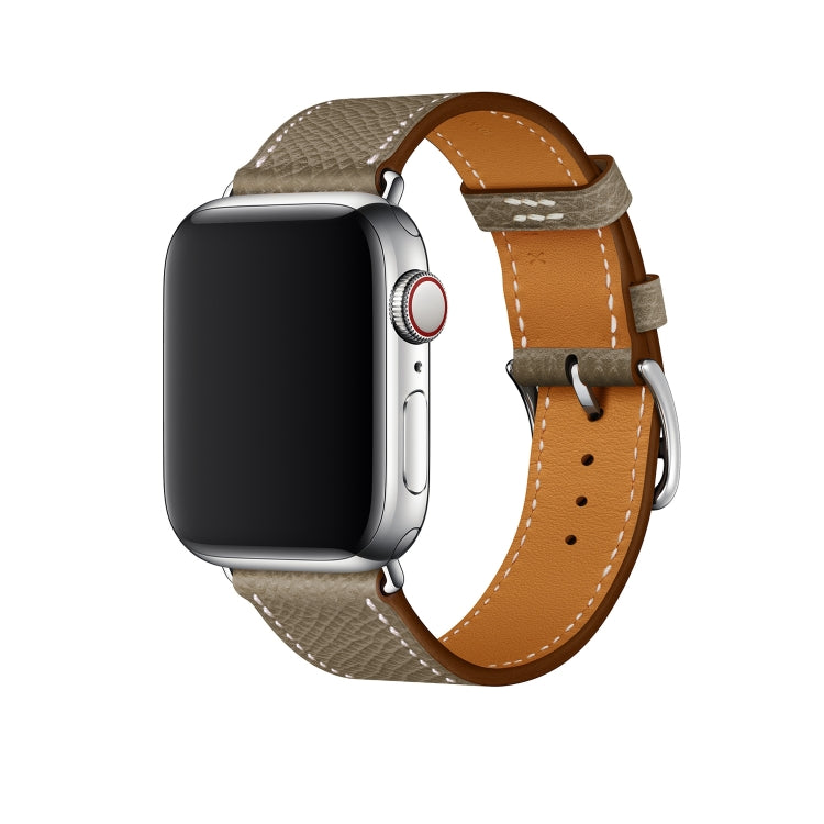 For Apple Watch 3 / 2 / 1 Generation 42mm Universal Leather Cross Band(Gray) - Watch Bands by PMC TechLife | Online Shopping South Africa | PMC TechLife | Buy Now Pay Later Mobicred