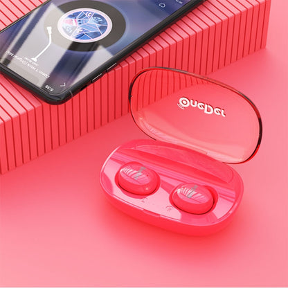 OneDer W12 Wireless Earphone with Waterproof IPX5 HD Stereo Sound TWS Bluetooth Earphone(Red) - TWS Earphone by OneDer | Online Shopping South Africa | PMC Jewellery | Buy Now Pay Later Mobicred