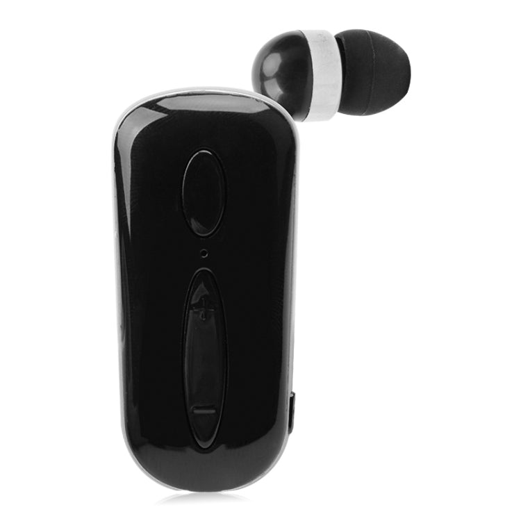 K36 Stereo Wireless Bluetooth Headset Calls Remind Vibration Wear Clip Driver Auriculares Earphone(Black) - Bluetooth Earphone by PMC TechLife | Online Shopping South Africa | PMC TechLife
