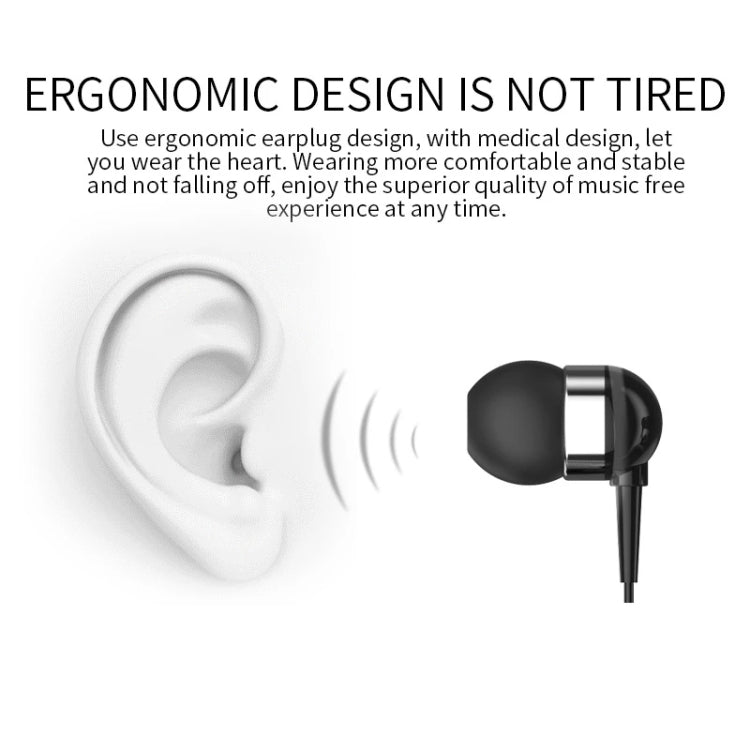 K36 Stereo Wireless Bluetooth Headset Calls Remind Vibration Wear Clip Driver Auriculares Earphone(Black) - Bluetooth Earphone by PMC TechLife | Online Shopping South Africa | PMC TechLife