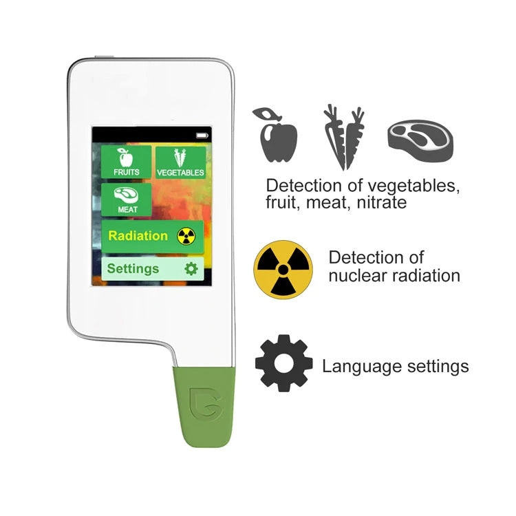 Vegetable And Fruit Meat Nitrate Residue Food Environmental Safety Tester(Black) - Digital Refractometer by PMC Jewellery | Online Shopping South Africa | PMC Jewellery