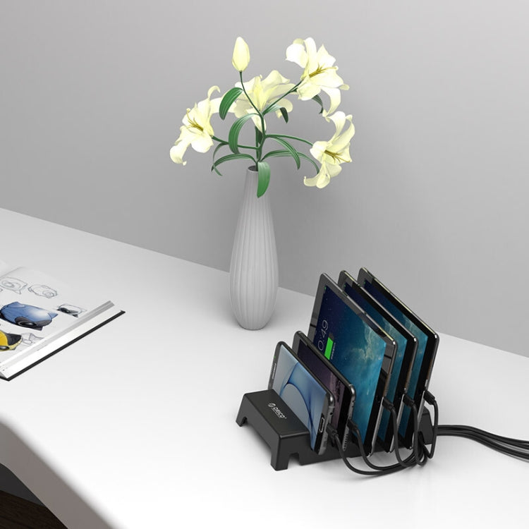 ORICO DK305 5-Slot Desktop Charging Station Bracket(Black) - free shipping - PMC TechLife - Order now!