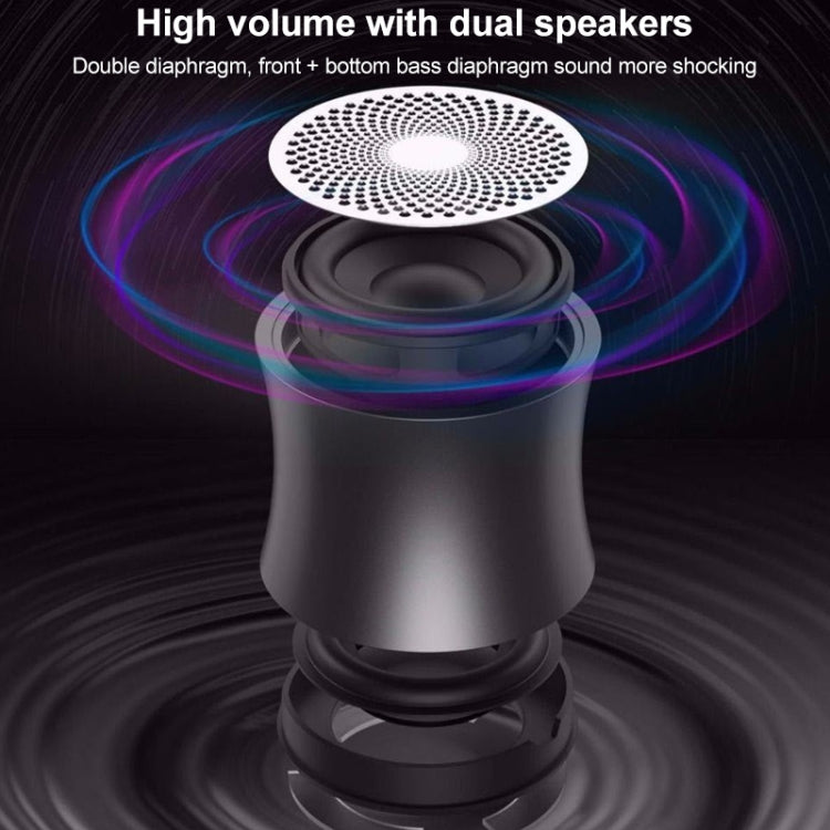 EWA A104 Bluetooth Speaker MP3 Player Portable Speaker Metallic USB Input MP3 Player Stereo Multimedia Speaker(Rose Gold) - free shipping - PMC TechLife - Order now!