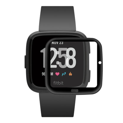 For Fitbit Versa (2018) ENKAY Hat-prince 3D Full Screen Soft TPU Edge + Soft Glass HD Screen Protector Film - Screen Protector by ENKAY | Online Shopping South Africa | PMC Jewellery | Buy Now Pay Later Mobicred