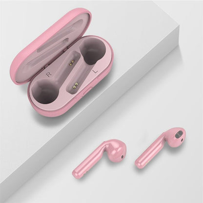 Fineblue TWSL8 TWS Wireless Bluetooth Earphone(Pink) - TWS Earphone by Fineblue | Online Shopping South Africa | PMC Jewellery | Buy Now Pay Later Mobicred