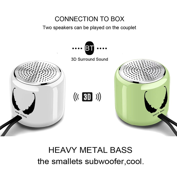 M9 Bluetooth5.0 Subwoofer Portable Speaker Aluminium Alloy Body Music Player(Black) - Mini Speaker by PMC TechLife | Online Shopping South Africa | PMC TechLife