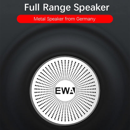 EWA A103 Portable Bluetooth Speaker Wireless Heavy Bass Bomm Box Subwoofer Phone Call Surround Sound Bluetooth Shower Speaker(Black) - Mini Speaker by EWA | Online Shopping South Africa | PMC Jewellery