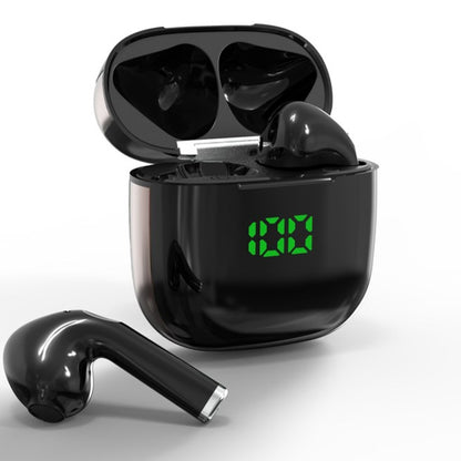 K6 TWS LED Digital Display Bluetooth 5.1 Earphone with Charging Box(Black) - TWS Earphone by PMC Jewellery | Online Shopping South Africa | PMC Jewellery