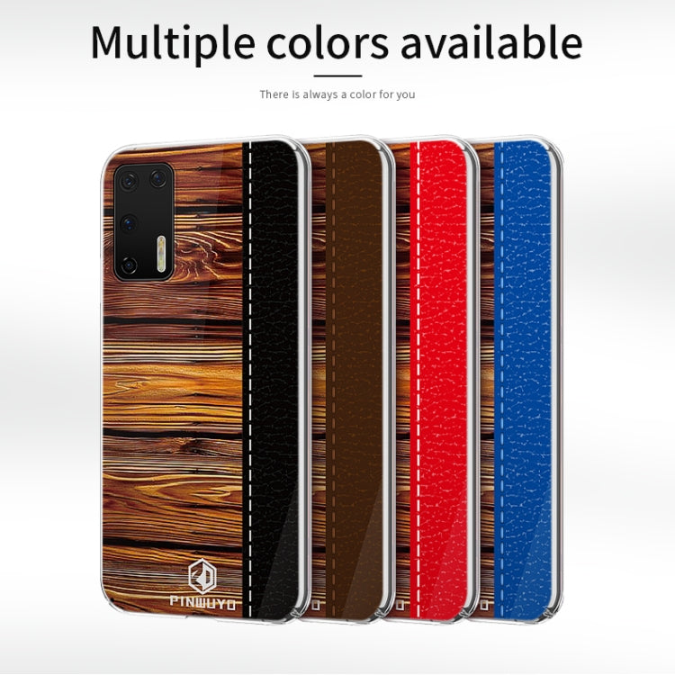 For Huawei P40 PINWUYO Pindun Series Slim 3D Flashing All-inclusive PC Case(Red) - Huawei Cases by PINWUYO | Online Shopping South Africa | PMC TechLife | Buy Now Pay Later Mobicred