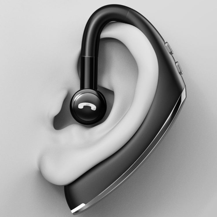 F900 Mini Earhook 180�� Freely Rotating Wireless Bluetooth 5.0 Earphone Car Handsfree Call Headphone(Black Gray) - Bluetooth Earphone by PMC TechLife | Online Shopping South Africa | PMC TechLife