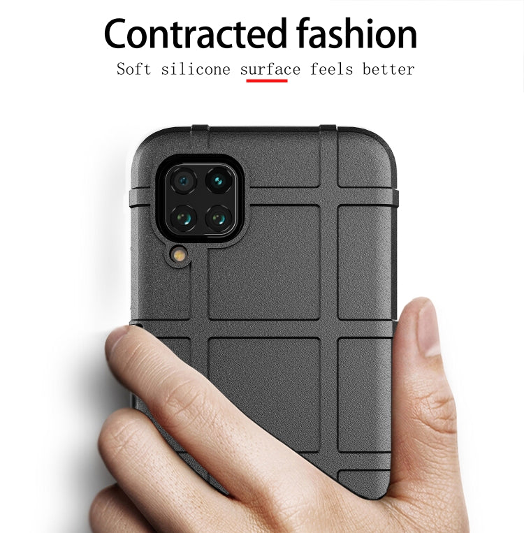 For Huawei P40 Lite / Nova 6S / Nova 7i Full Coverage Shockproof TPU Case(Black) - Huawei Cases by PMC TechLife | Online Shopping South Africa | PMC TechLife