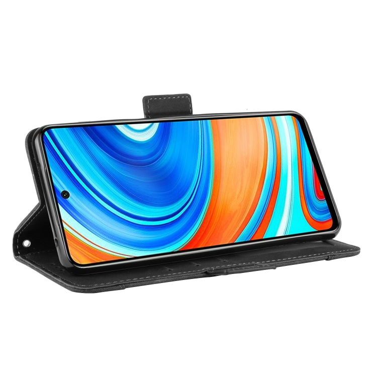 For Xiaomi Redmi Note 9 Pro / Note 9s / Note 9 Pro Max  Wallet Style Skin Feel Calf Pattern Leather Case with Separate Card Slot(Black) - free shipping - PMC TechLife - Order now!
