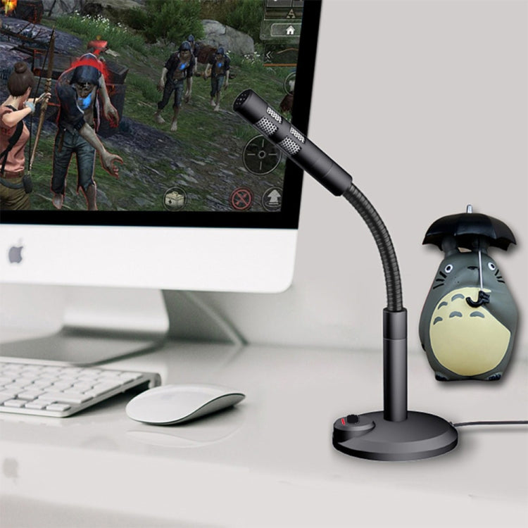 Mini Microphone Micro Voice Changer USB Gaming Condenser Microphone for Computer - Microphone by PMC TechLife | Online Shopping South Africa | PMC TechLife